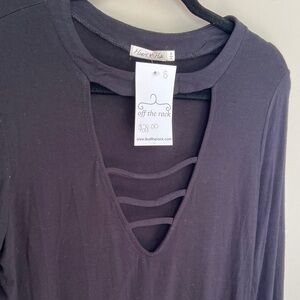 NWT Women's Black Top- Small